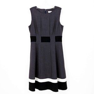 Calvin Klein Contrast Sheath Dress